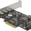 DeLock Κάρτα PCIe σε 4 θύρες Type-C