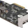 DeLock Κάρτα PCIe σε 4 θύρες Type-C