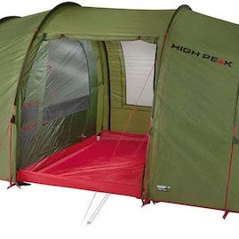 High Peak Vis á Vis Goose Σκηνή Camping Τούνελ Πράσινη 4 Εποχών για 4 Άτομα 440x240x200εκ.