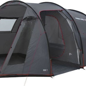 High Peak Χειμερινή Σκηνή Camping Τούνελ Πράσινη για 4 Άτομα 435x250x190εκ.