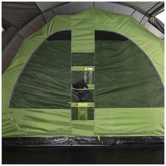 High Peak Χειμερινή Σκηνή Camping Τούνελ Πράσινη για 4 Άτομα 435x250x190εκ.