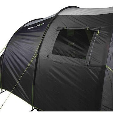 High Peak Χειμερινή Σκηνή Camping Τούνελ Πράσινη για 4 Άτομα 435x250x190εκ.