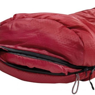 High Peak Sleeping Bag Μονό 2 Εποχών Redwood Black