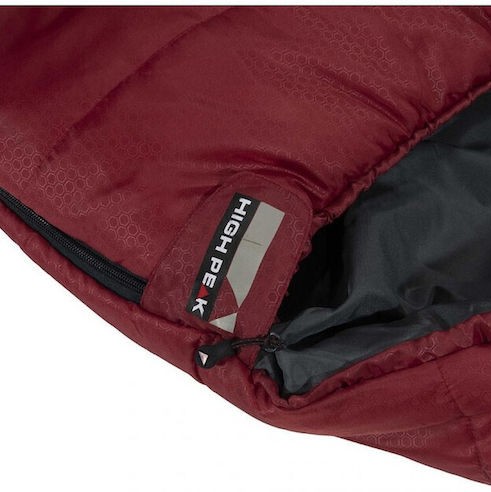 High Peak Sleeping Bag Μονό 2 Εποχών Redwood Black