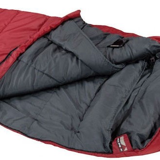 High Peak Sleeping Bag Μονό 2 Εποχών Redwood 3 Red