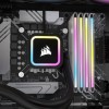 Corsair Dominator Titanium RGB XMP White DDR5 64GB RAM με 2x32GB Modules και Ταχύτητα 6400 για Desktop