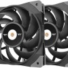 Thermaltake Toughfan 12 High Static Pressure Radiator Case Fan 120mm με Σύνδεση 4-Pin PWM 2τμχ