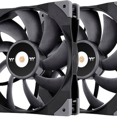 Thermaltake Toughfan 14 High Static Pressure Radiator Case Fan 140mm με Σύνδεση 4-Pin PWM 2τμχ