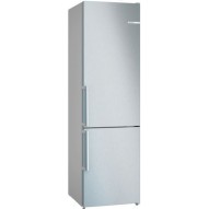 Bosch Ψυγειοκαταψύκτης 363lt Total NoFrost Υ203xΠ60xΒ66.5εκ. Inox KGN39VLCT