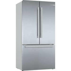 Bosch Ψυγείο Ντουλάπα 573lt Total NoFrost Υ183xΠ90.5xΒ70.6εκ. Inox KFF96PIEP