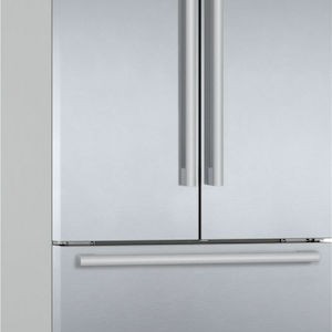 Bosch Ψυγείο Ντουλάπα 573lt Total NoFrost Υ183xΠ90.5xΒ70.6εκ. Inox KFF96PIEP