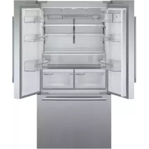 Bosch Ψυγείο Ντουλάπα 573lt Total NoFrost Υ183xΠ90.5xΒ70.6εκ. Inox KFF96PIEP