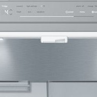 Bosch Ψυγείο Ντουλάπα 573lt Total NoFrost Υ183xΠ90.5xΒ70.6εκ. Inox KFF96PIEP
