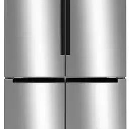 Bosch Ψυγείο Ντουλάπα 605lt Total NoFrost Υ183xΠ91xΒ73.1εκ. Brushed Steel Anti-Fingerprint KFN96VPEA