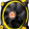 Thermaltake Riing 14 LED Yellow Case Fan 140mm με Κίτρινο Φωτισμό και Σύνδεση 3-Pin