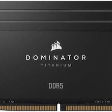 Corsair Dominator Titanium RGB XMP DDR5 32GB RAM με 2x16GB Modules και Ταχύτητα 6400 για Desktop