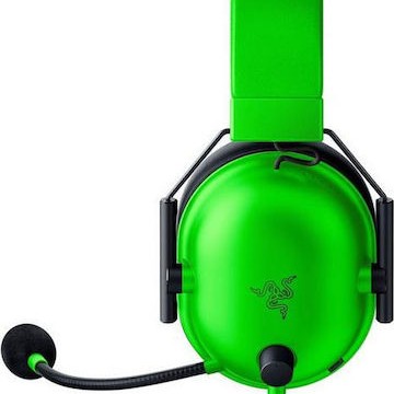 Razer BlackShark V2 X Over Ear Gaming Headset με σύνδεση 3.5mm Πράσινο