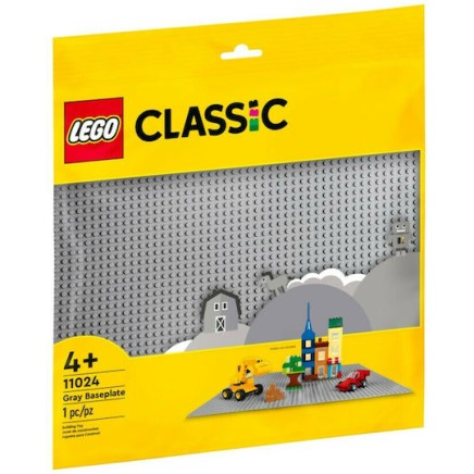 Lego Classic Gray Baseplate για 4+ Ετών