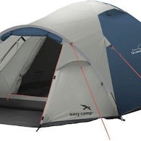 Easy Camp Quasar 300 Σκηνή Camping Igloo Γκρι 3 Εποχών για 3 Άτομα 210x160x110εκ. Steel Blue