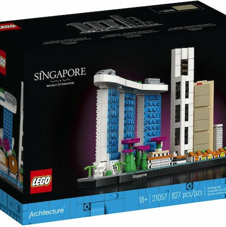Lego Architecture Singapore για 18+ Ετών 827τμχ