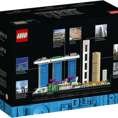 Lego Architecture Singapore για 18+ Ετών 827τμχ