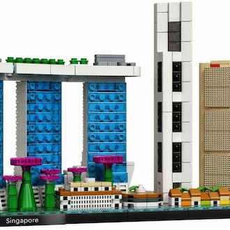 Lego Architecture Singapore για 18+ Ετών 827τμχ