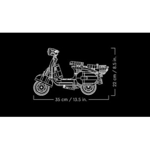 Lego Icons Icons Vespa 125 για 18+ Ετών