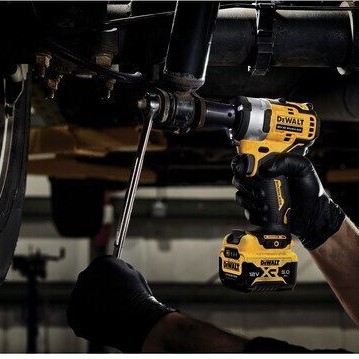 Dewalt Brushless Μπουλονόκλειδο Μπαταρίας 12V 2x5Ah με Υποδοχή 1/2