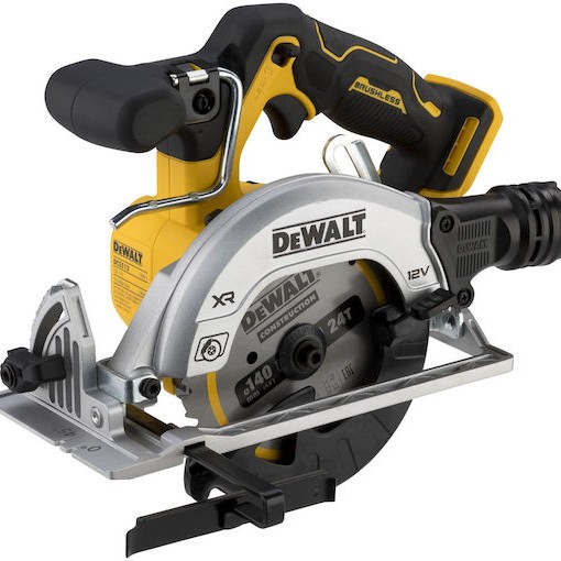 Dewalt Δισκοπρίονο 12V Solo με Σύστημα Αναρρόφησης