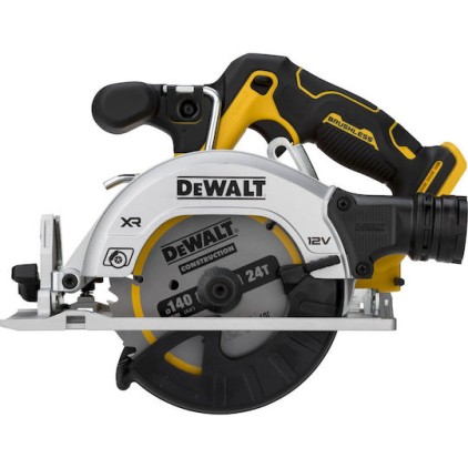 Dewalt Δισκοπρίονο 12V Solo με Σύστημα Αναρρόφησης