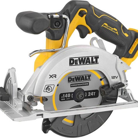 Dewalt Δισκοπρίονο 12V Solo με Σύστημα Αναρρόφησης
