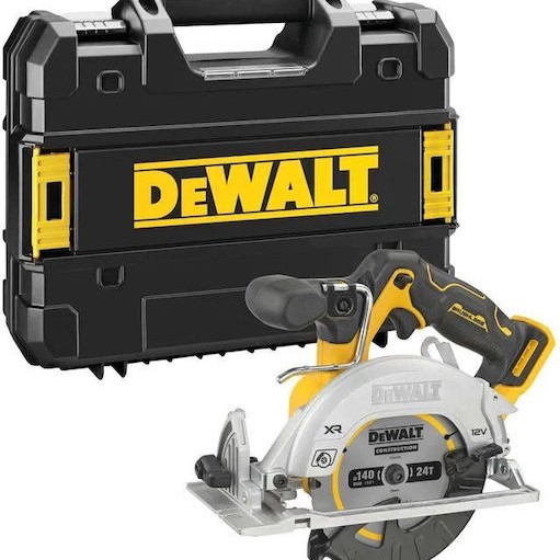 Dewalt Δισκοπρίονο 12V Solo με Σύστημα Αναρρόφησης