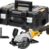 Dewalt Δισκοπρίονο Brushless 18V Solo με Σύστημα Αναρρόφησης