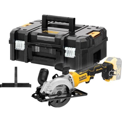 Dewalt Δισκοπρίονο Brushless 18V Solo με Σύστημα Αναρρόφησης