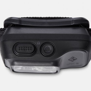 Black Diamond Επαναφορτιζόμενος Φακός Κεφαλής LED IP67 με Μέγιστη Φωτεινότητα 400lm Graphite