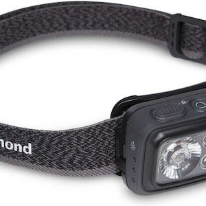 Black Diamond Φακός Κεφαλής LED IPX8 με Μέγιστη Φωτεινότητα 400lm Graphite