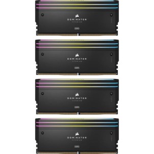 Corsair Dominator Titanium RGB XMP DDR5 64GB RAM με 4x16GB Modules και Ταχύτητα 6000 για Desktop