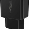 Ansmann Φορτιστής Χωρίς Καλώδιο με Θύρα USB-A και Θύρα USB-C Μαύρος (HC218PD)
