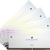 Corsair Dominator Titanium RGB XMP White DDR5 64GB RAM με 4x16GB Modules και Ταχύτητα 6000 για Desktop