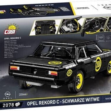 Cobi Τουβλάκια Opel Rekord C Schwarze Witwe για 10+ Ετών 2078τμχ