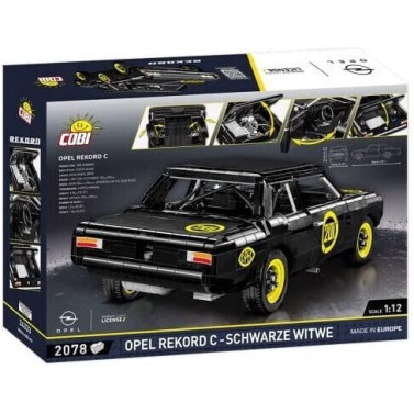 Cobi Τουβλάκια Opel Rekord C Schwarze Witwe για 10+ Ετών 2078τμχ