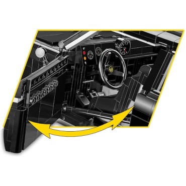 Cobi Τουβλάκια Opel Rekord C Schwarze Witwe για 10+ Ετών 2078τμχ