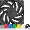 Noctua NF-A12x25 PWM chromax.black.swap Case Fan 120mm με Σύνδεση 4-Pin