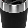 Emsa Τravel Cup Ποτήρι Θερμός Ανοξείδωτο 200ml Μαύρο με Επιστόμιο