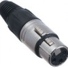 Goobay Βύσμα XLR female 3pin Μαύρο 11755