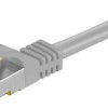 Goobay S/FTP Cat.7 Καλώδιο Δικτύου Ethernet 1m Γκρι 1τμχ