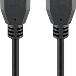 Goobay USB 3.0 Cable USB-A male - USB-A male Μαύρο 1.8m (93928)