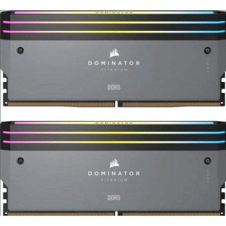 Corsair Dominator Titanium RGB EXPO DDR5 64GB RAM με 2x32GB Modules και Ταχύτητα 6000 για Desktop