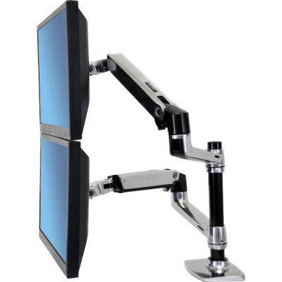 Ergotron LX Επιτραπέζια Βάση για 2 Οθόνες έως 24