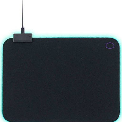 CoolerMaster MPA-MP750-M Gaming Mouse Pad Medium 370mm με RGB Φωτισμό Μαύρο